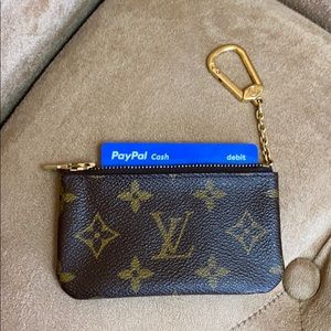 Authentic Louis Vuitton Key Pouch (Price Firm)